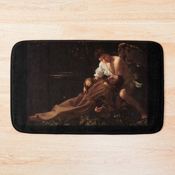 Item preview, Saint Francis in Ecstasy with Angel designed and sold by artofuniverse.