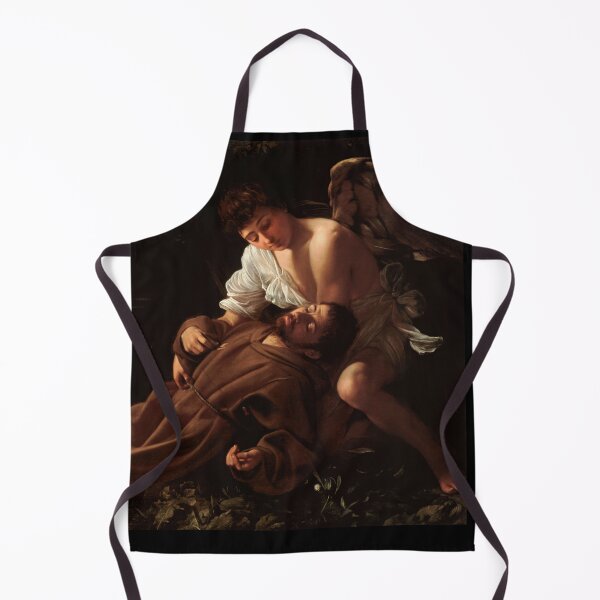 Item preview, Saint Francis in Ecstasy with Angel designed and sold by artofuniverse.