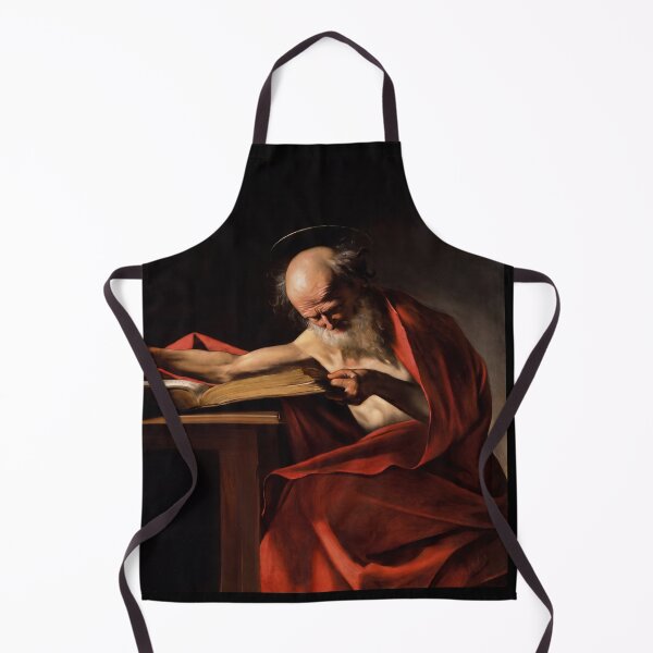 Item preview, Saint Jerome Writing With Skull designed and sold by artofuniverse.