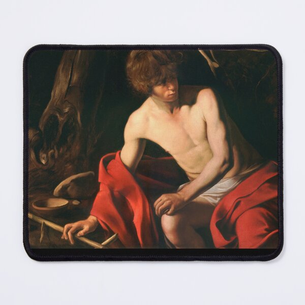 Item preview, Saint John the Baptist in Wilderness designed and sold by artofuniverse.