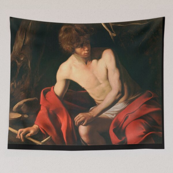 Item preview, Saint John the Baptist in Wilderness designed and sold by artofuniverse.