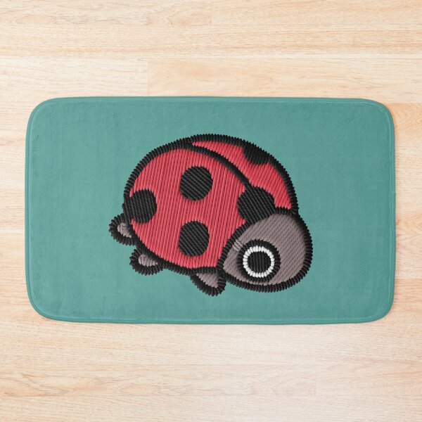 Item preview, Kawaii Ladybug Embroidery Patch Sticker designed and sold by · GAMING SOUL ·.