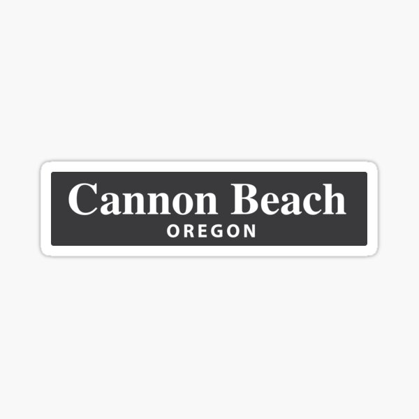 Cannon Beach, Oregon Sticker