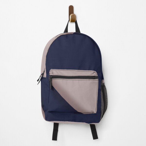 Item preview, Minimalist Navy Blue and Dusty Rose Diagonal Split designed and sold by pluielegere.