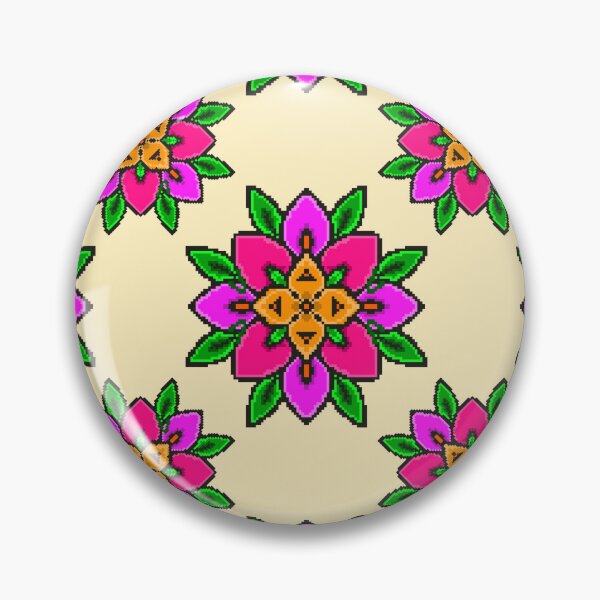 Item preview, Vibrant Floral Mandala Seamless Pattern designed and sold by PATTANUT176.