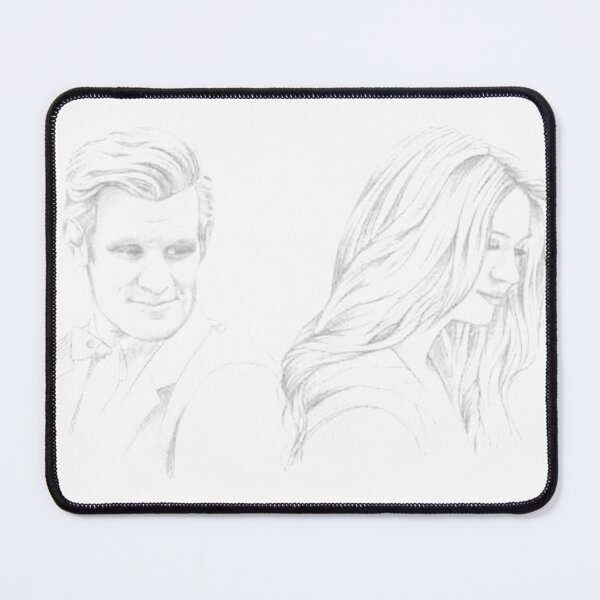Item preview, Doctor Who And Amy Pond designed and sold by nanakoe.