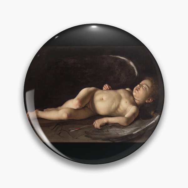Item preview, Sleeping Cupid With Bow and Arrows designed and sold by artofuniverse.