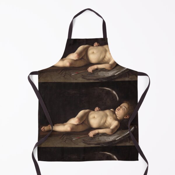 Item preview, Sleeping Cupid With Bow and Arrows designed and sold by artofuniverse.