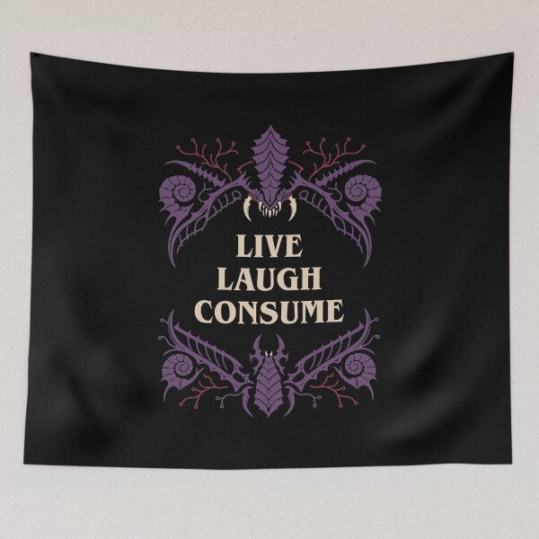 Item preview, Live Laugh Consume Funny Wargaming designed and sold by pixeptional.