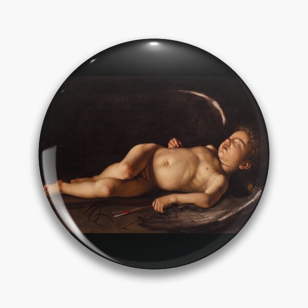 Item preview, Sleeping Cupid With Bow and Arrow designed and sold by artofuniverse.
