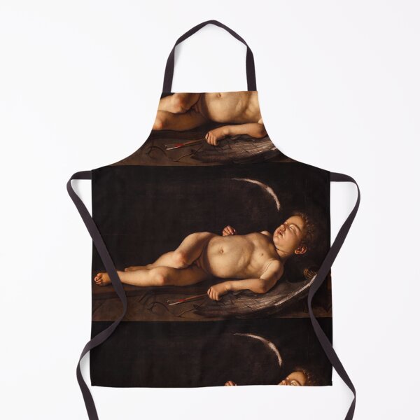 Item preview, Sleeping Cupid With Bow and Arrow designed and sold by artofuniverse.