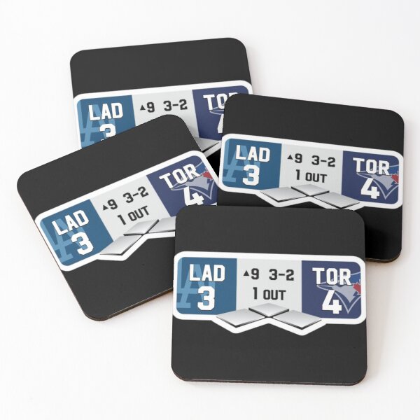 Item preview, Dodgers Vs Blue Jays World Series Scoreboard Dodge designed and sold by nanakoe.