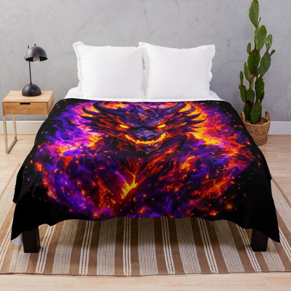 Item preview, Demonic Flame Creature Artwork designed and sold by behappyandrelax.
