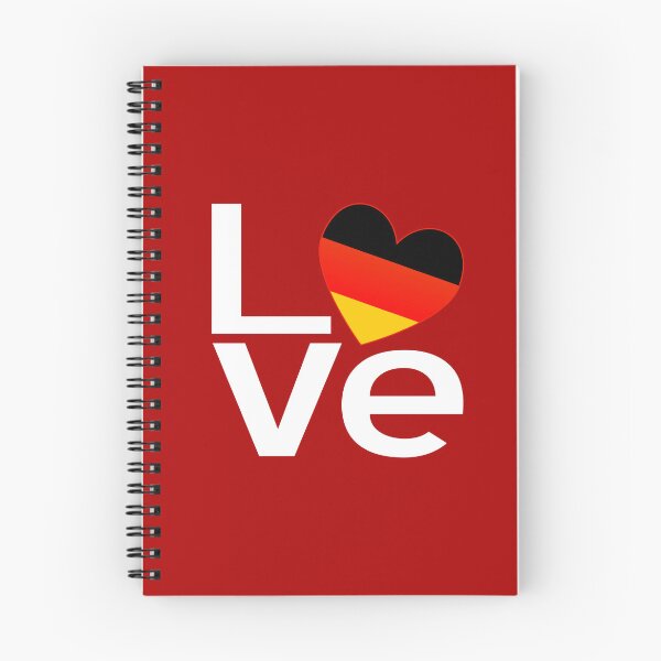 Item preview, LOVE Germany Heart Flag Design designed and sold by AuntieShoe.