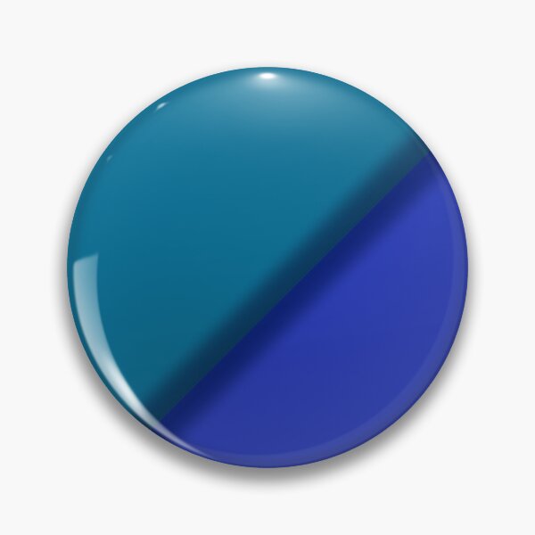 Item preview, Minimalist Teal and Royal Blue Diagonal Split designed and sold by pluielegere.