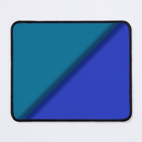 Item preview, Minimalist Teal and Royal Blue Diagonal Split designed and sold by pluielegere.