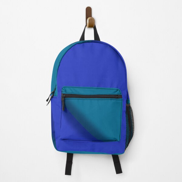 Item preview, Minimalist Teal and Royal Blue Diagonal Split designed and sold by pluielegere.