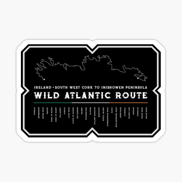 Ireland - Wild Atlantic Route 2018 Sticker