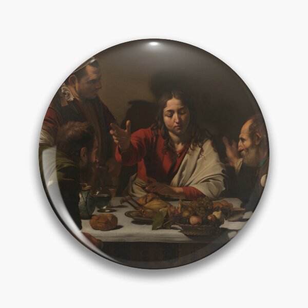 Item preview, Supper at Emmaus Baroque Biblical Scene designed and sold by artofuniverse.