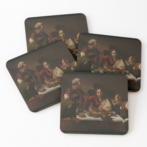 Item preview, Supper at Emmaus Baroque Biblical Scene designed and sold by artofuniverse.