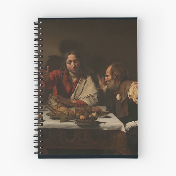 Item preview, Supper at Emmaus Baroque Biblical Scene designed and sold by artofuniverse.