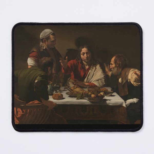 Item preview, Supper at Emmaus Baroque Biblical Scene designed and sold by artofuniverse.