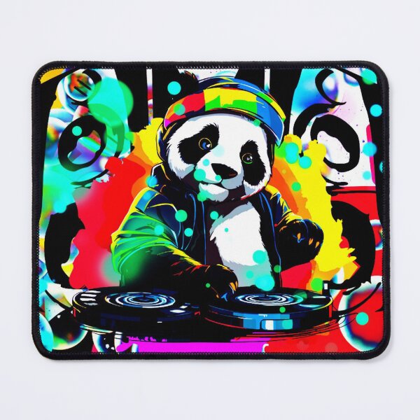 Item preview, DJ Panda designed and sold by DEZINOMANIA.