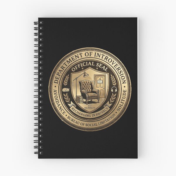 Item preview, Department of Introversion — Parody Seal Tee designed and sold by Auraphonix.