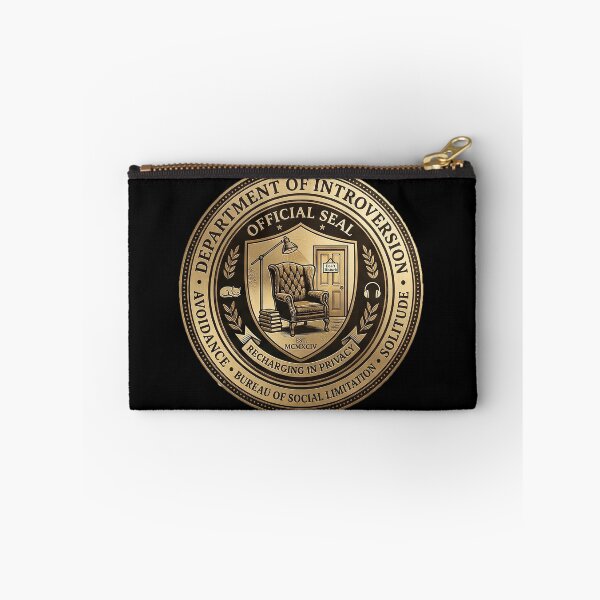 Item preview, Department of Introversion — Parody Seal Tee designed and sold by Auraphonix.