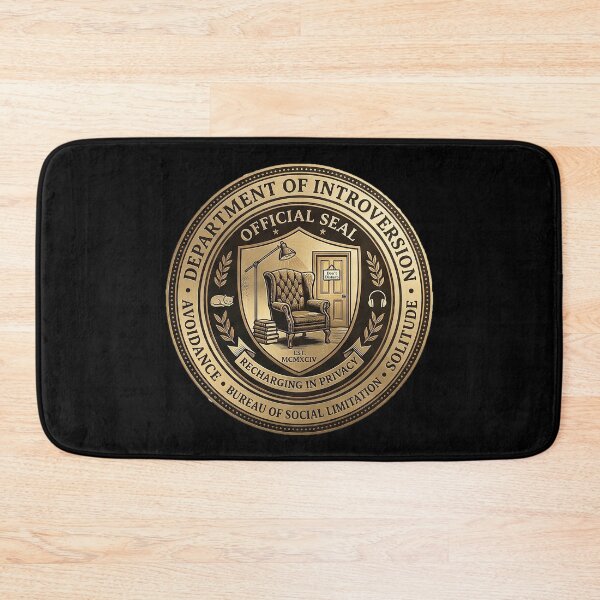 Item preview, Department of Introversion — Parody Seal Tee designed and sold by Auraphonix.