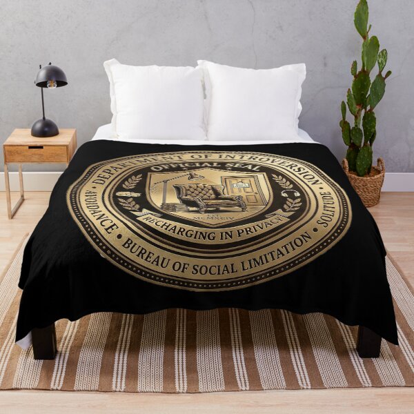 Item preview, Department of Introversion — Parody Seal Tee designed and sold by Auraphonix.