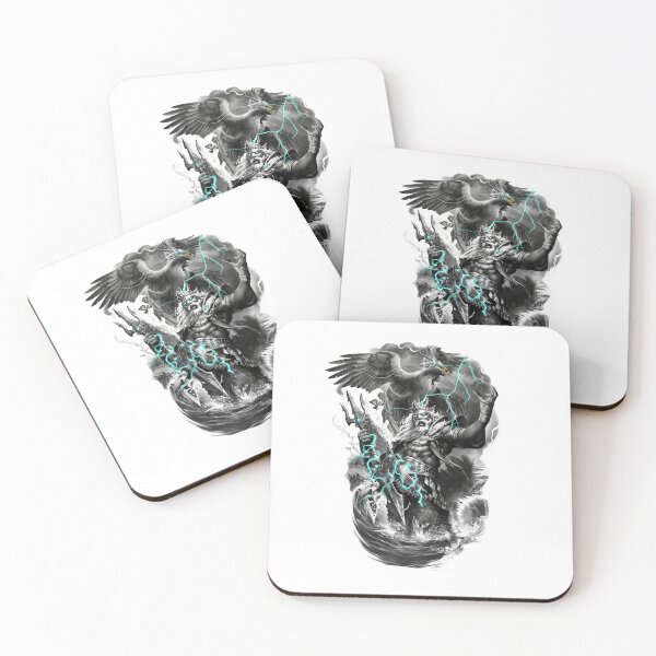 Item preview, Poseidon God Of The Sea Lightning Trident Storm designed and sold by RoyalDeluxGo.
