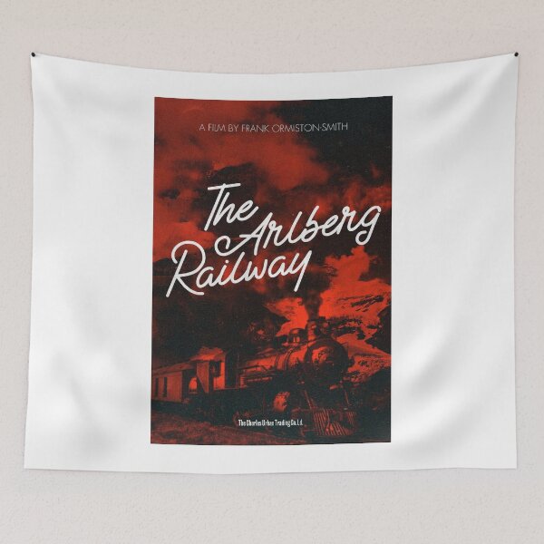 Item preview, The Arlberg Railway Vintage Travel Poster designed and sold by gorpissu.