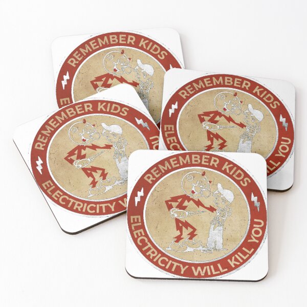 Item preview, Electricity Will Kill You Kids designed and sold by SoCalCinema.