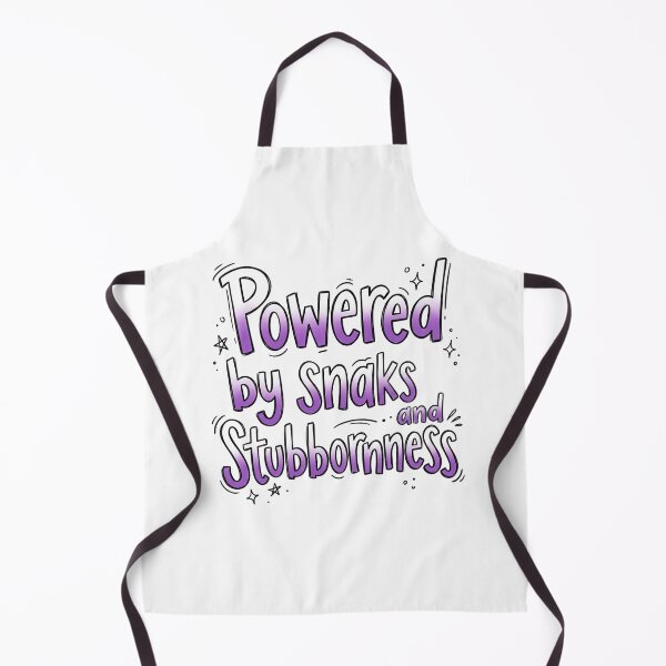 Item preview, Powered by Snacks and Stubbornness designed and sold by Aki and Akiro.