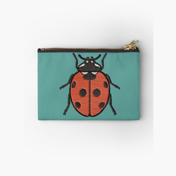 Item preview, Ladybug Embroidery Patch Sticker – Nature Art designed and sold by · GAMING SOUL ·.