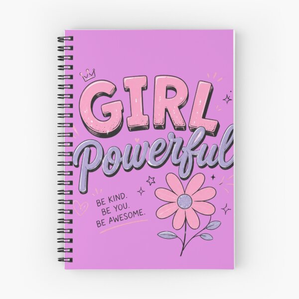 Artikelvorschau, Frauenpower | Sei freundlich, sei du selbst, sei großartig – Inspirierende Typografie entworfen und verkauft von RajDeals.