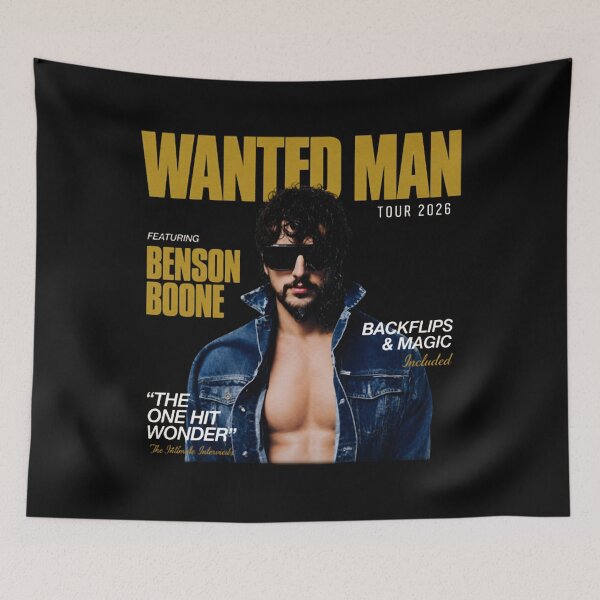 Item preview, Benson Boone Wanted Man Tour designed and sold by PalikoRuka.