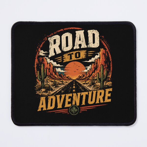 Item preview, Road To Adventure Travel Explorer Road Trip Wanderlust designed and sold by HumansStuck12.