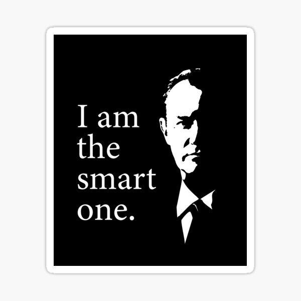 Mycroft Holmes - I am the Smart One Sticker