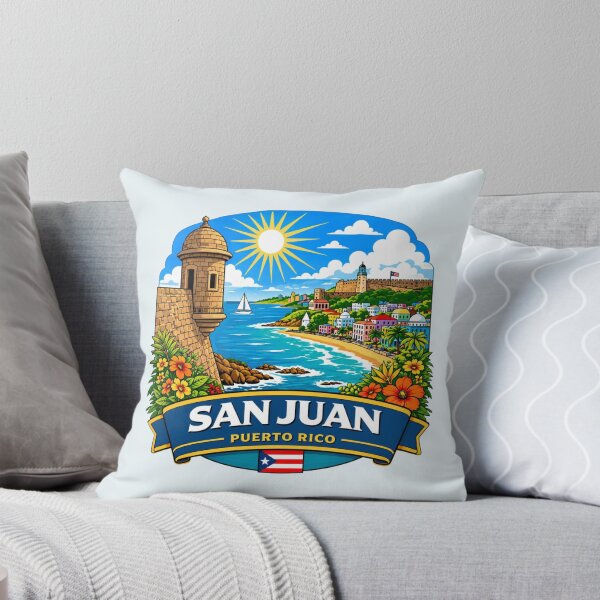 Item preview, San Juan, Puerto Rico - El Morro Fortress designed and sold by Myra365Art.