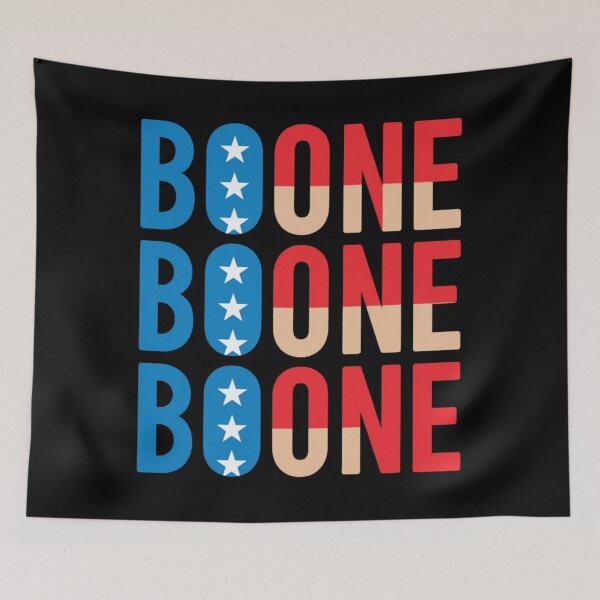 Item preview, Boone Retro Patriotic Name Vintage Red White Blue American Pride designed and sold by PalikoRuka.