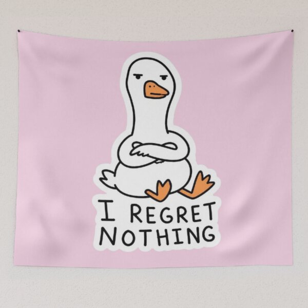 Item preview, I Regret Nothing Sassy Goose Funny designed and sold by Syrupulse.