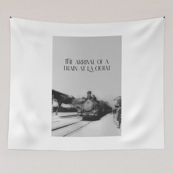 Item preview, The Arrival of a Train at La Ciotat Poster designed and sold by gorpissu.
