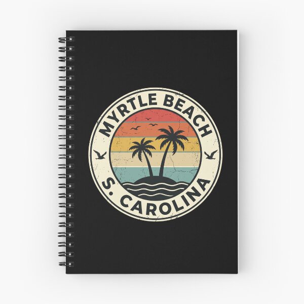 Item preview, Myrtle Beach South Carolina Vintage Surf Travel Vacation Badge designed and sold by dudelinart.