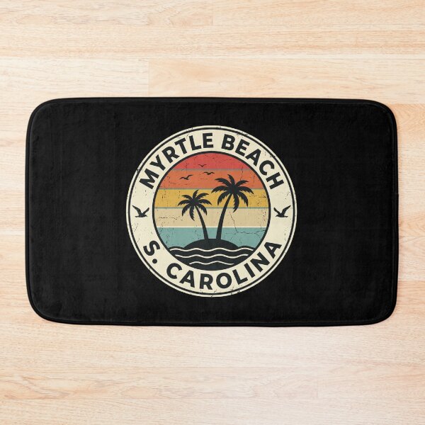 Item preview, Myrtle Beach South Carolina Vintage Surf Travel Vacation Badge designed and sold by dudelinart.