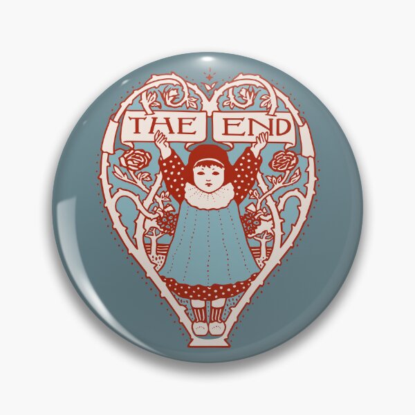 Item preview, The End Vintage Illustration designed and sold by tinydumbempire.