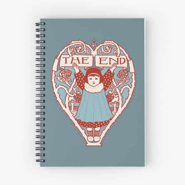Item preview, The End Vintage Illustration designed and sold by tinydumbempire.