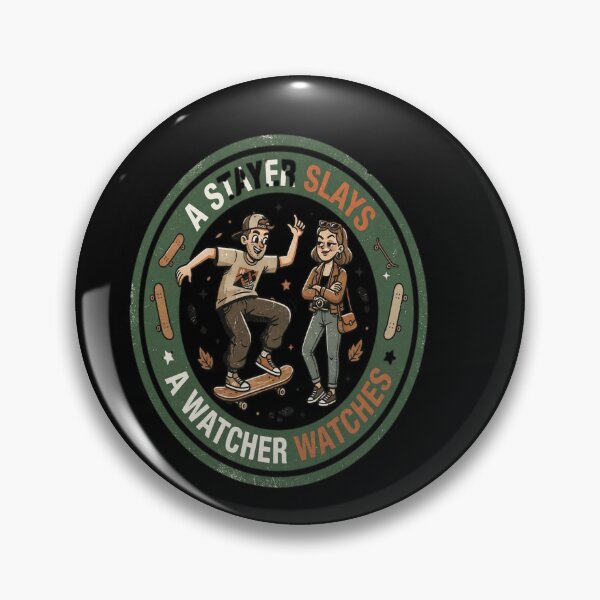 Item preview, A Slayer Slays, a watcher watches designed and sold by Safwat-Aziz1.