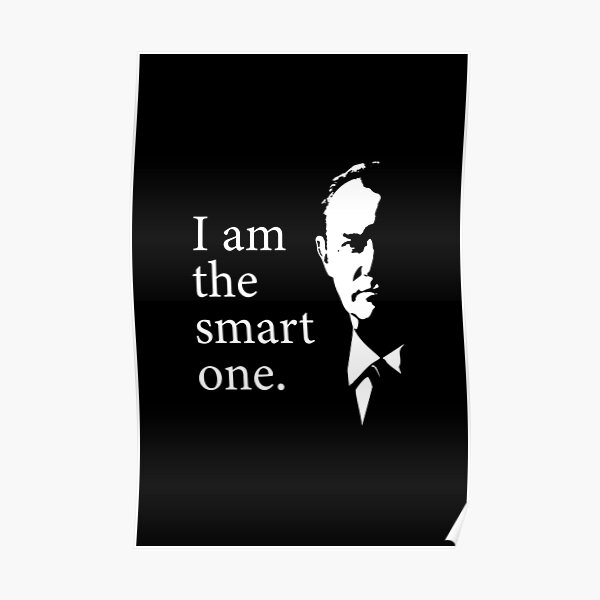 Mycroft Holmes - I am the Smart One Poster